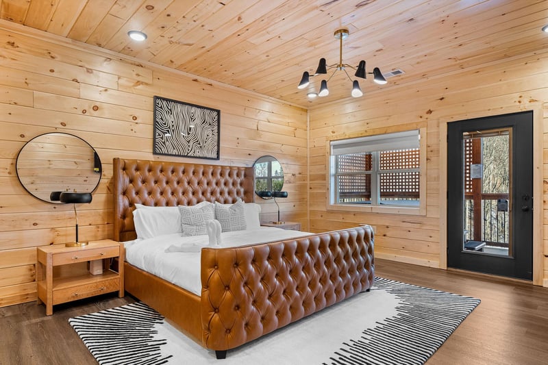 king bed
