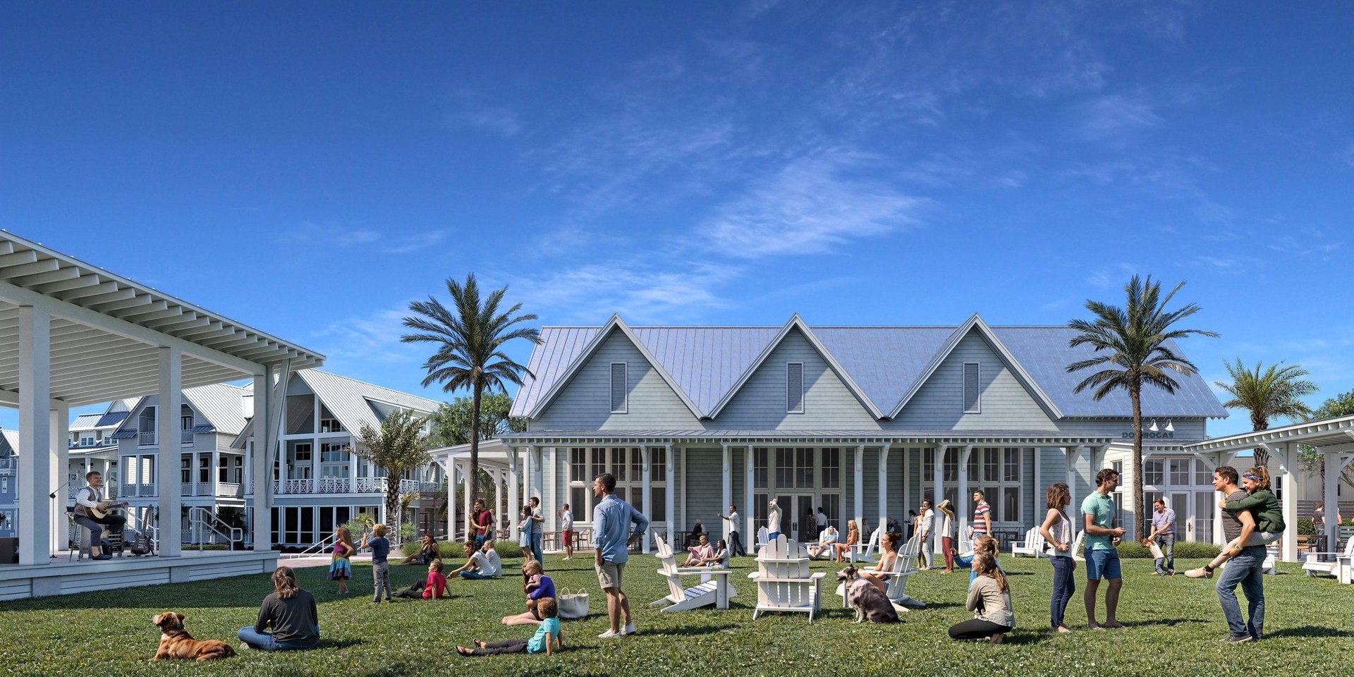 cinnamonshoresouthtowncenterwaterfrontaerialportaransas