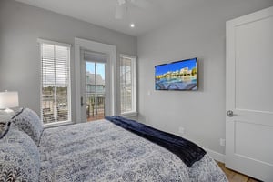 Third King Bedroom w Front Balcony Access