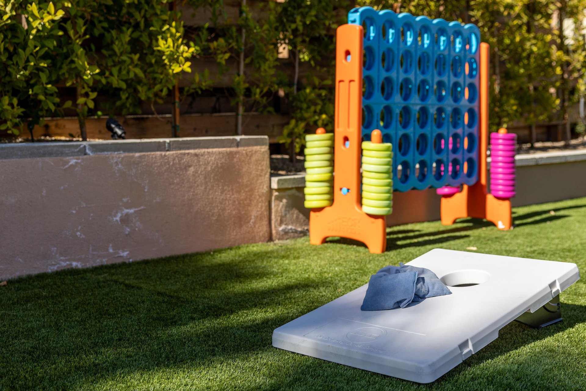 Anyone for a round of Corn hole