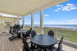 Outdoor Seating with Gulf Views, 3rd Floor