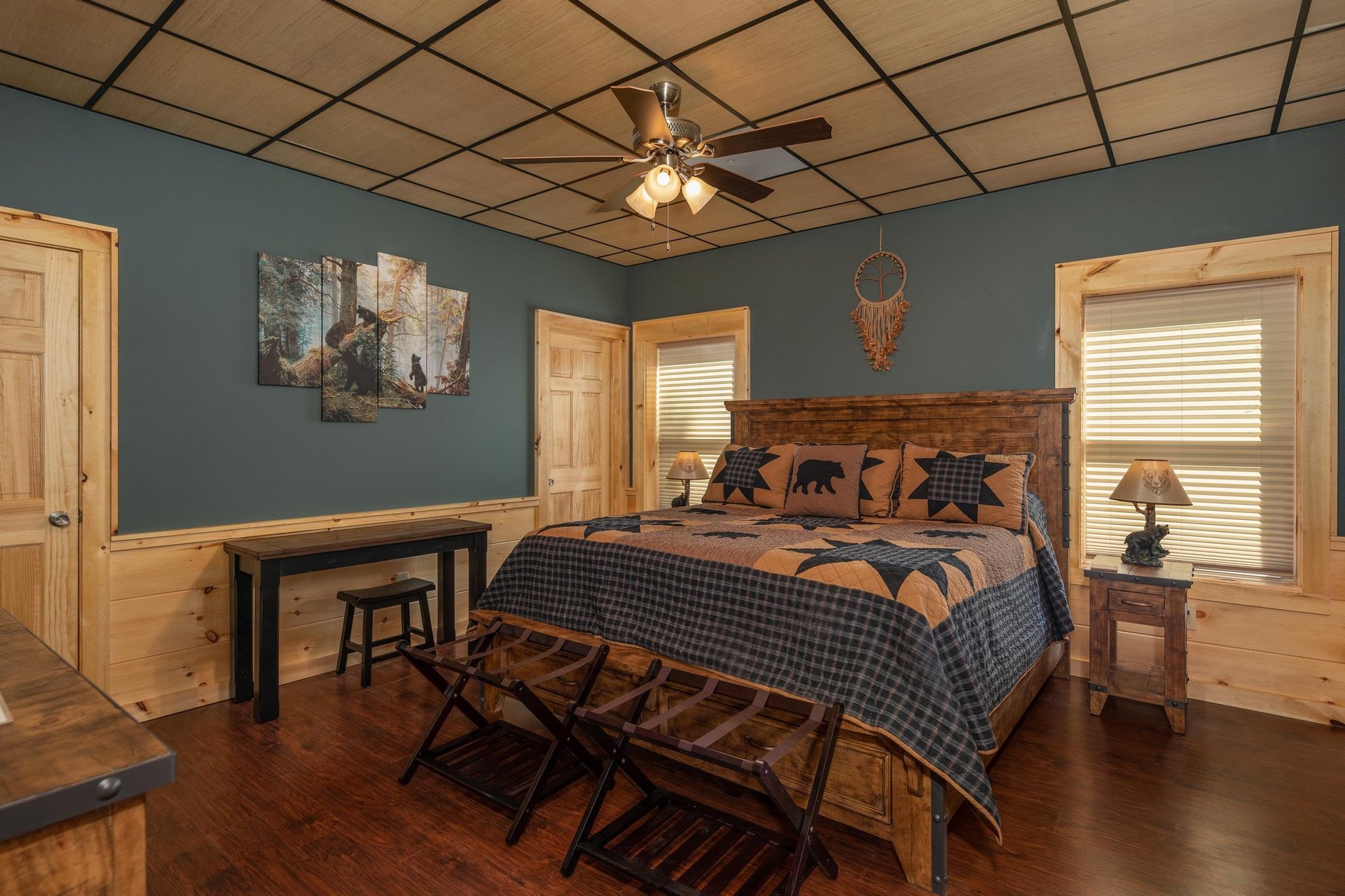 King bed