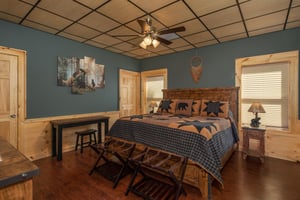 King bed