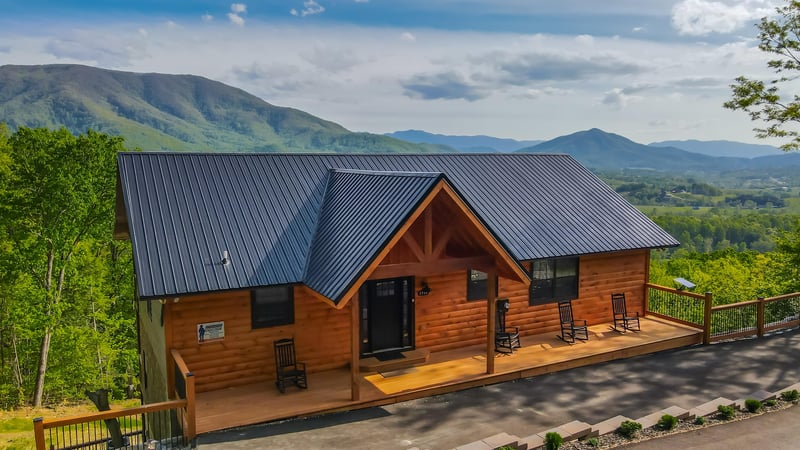 Mountain Valley Views Drone Photos April 20249