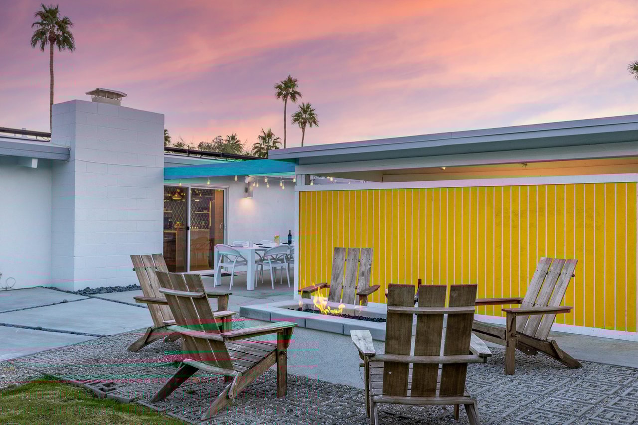 Relax around the firepit