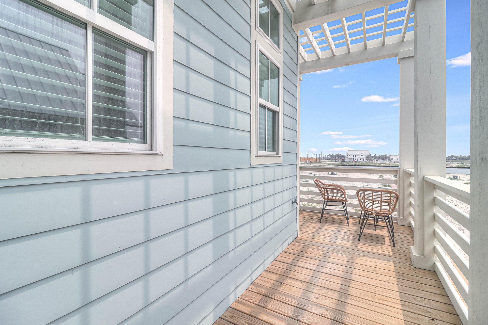 Primary King Bedroom with Deck Access, 2nd Floor