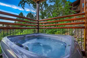 Hot tub view