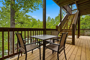 Step onto your private deck where morning coffee meets forest serenity. Dine al fresco surrounded by towering trees and natures soundtrack.
