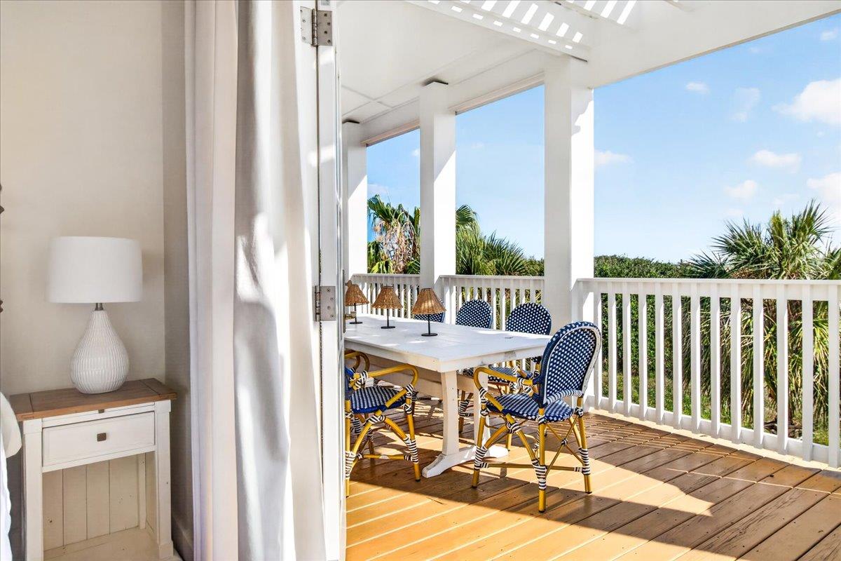 2nd Floor, Dining Area Balcony