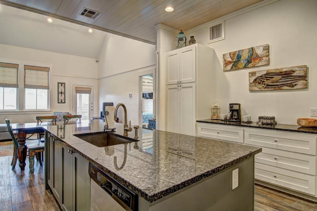 Kitchen With Coffee Bar