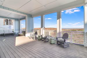 Expansive Gulf View Deck, 2nd Floor