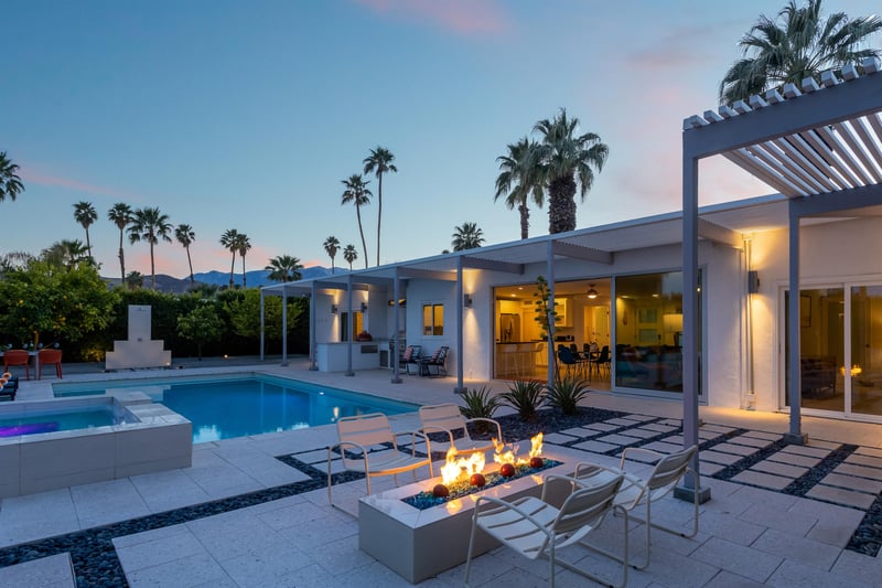 Enjoy your evenings poolside