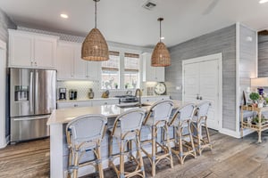Kitchen with Lake Views, 1st Floor