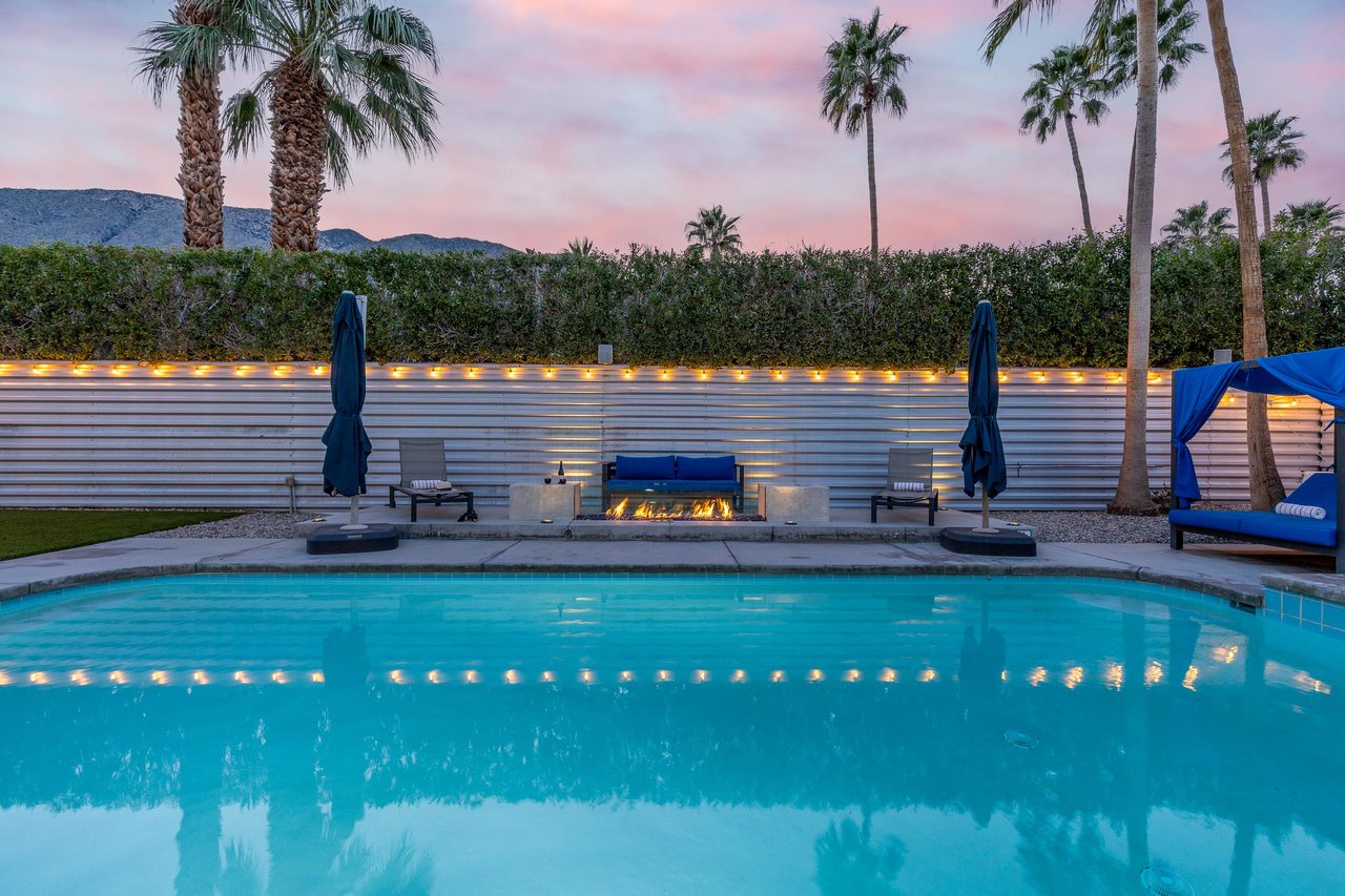 Go for a sunset swim