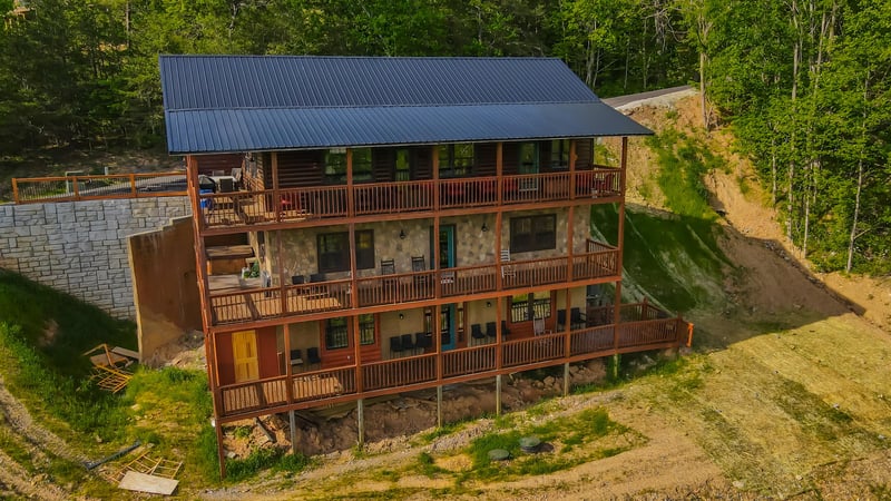 Mountain Valley Views Drone Photos April 20248