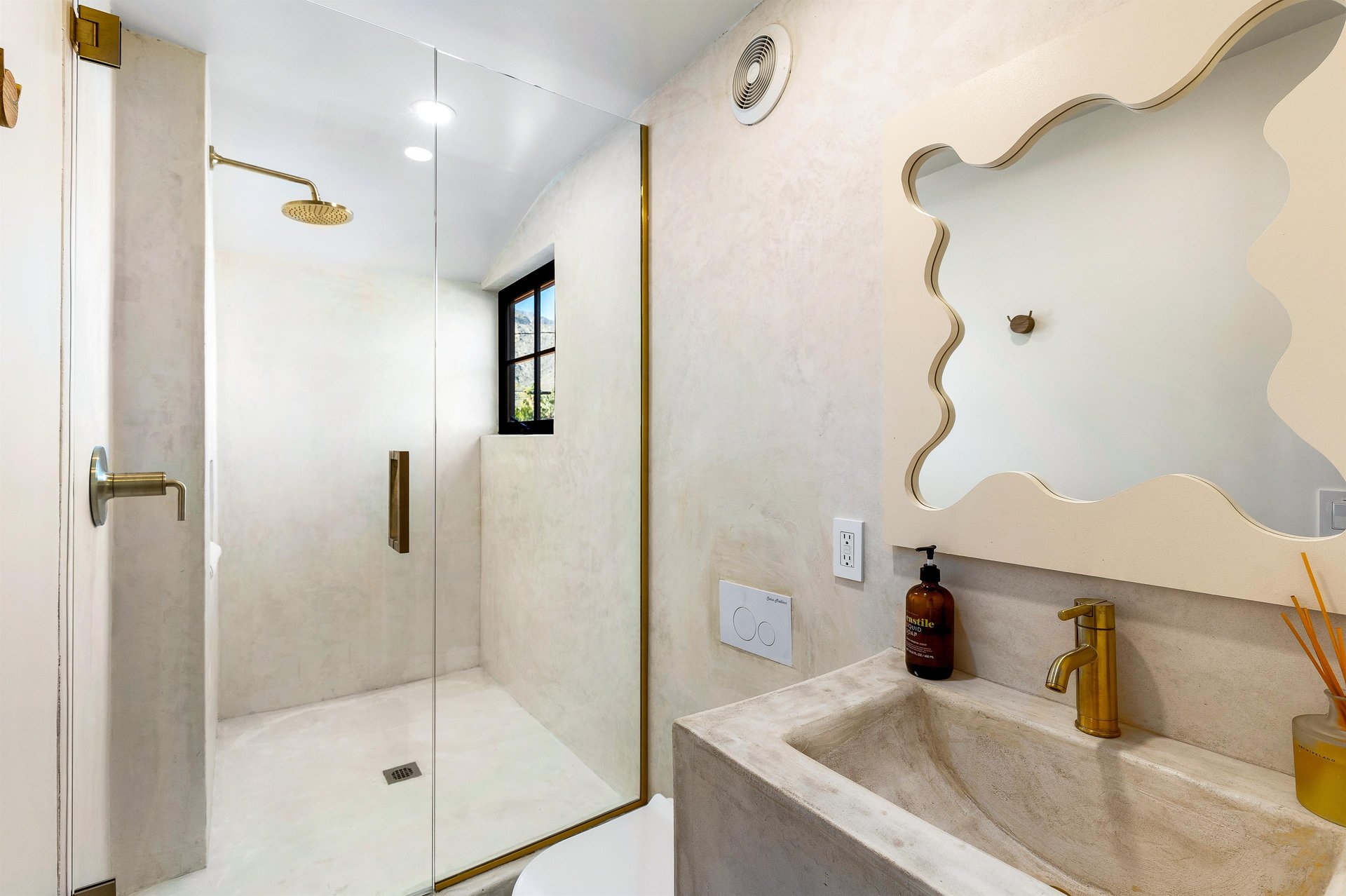 Waterfall shower