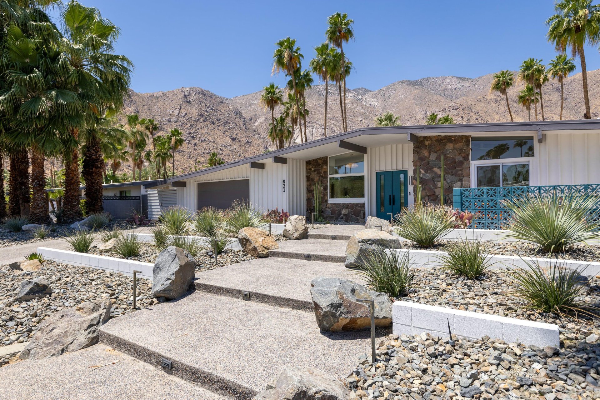 Front walkway.