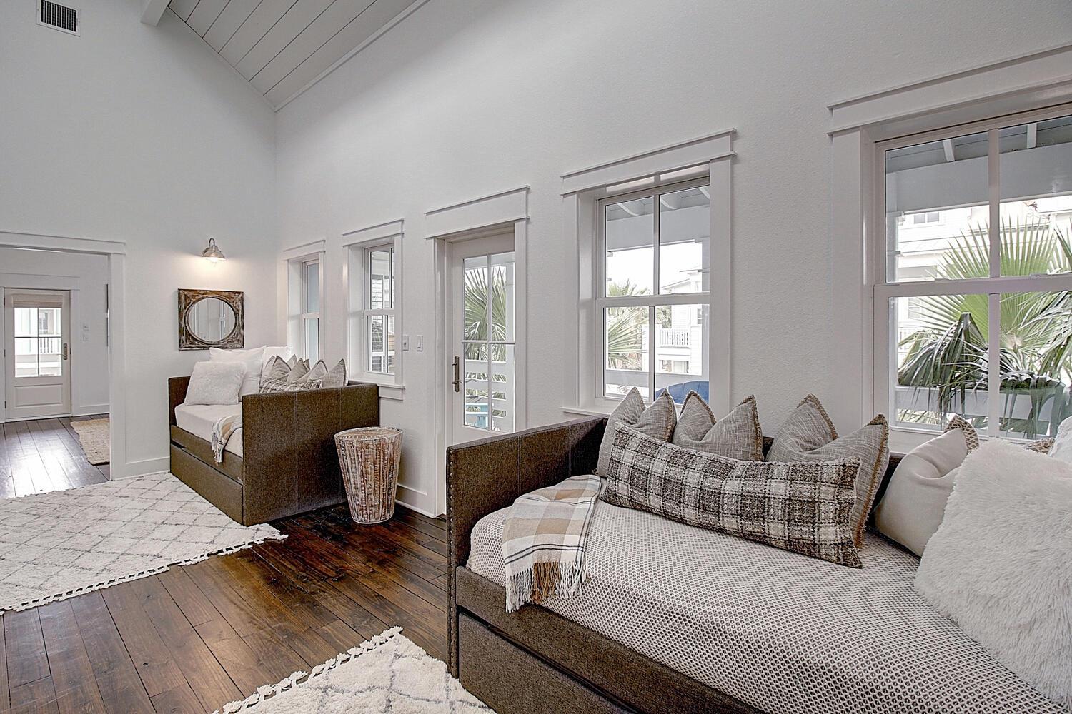 2nd Floor Sitting Area with Day BedsTrundles