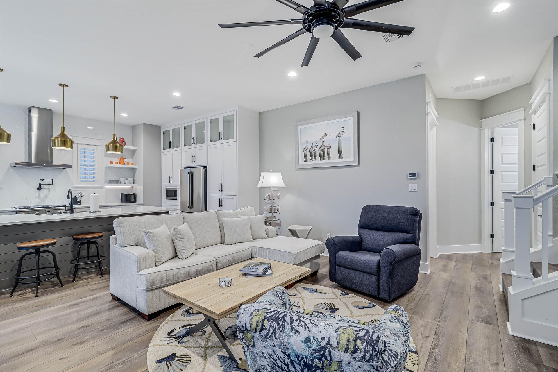 Living Area, 2nd Floor