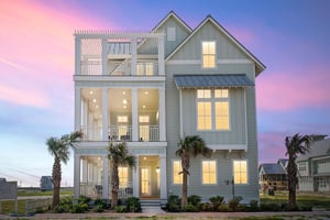 Home Exterior at Sunset