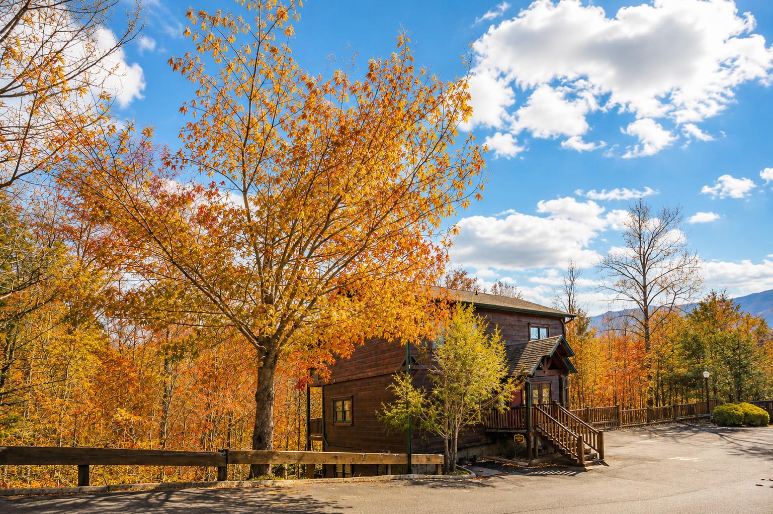 Exterior Shot Side of Property Autumn Season