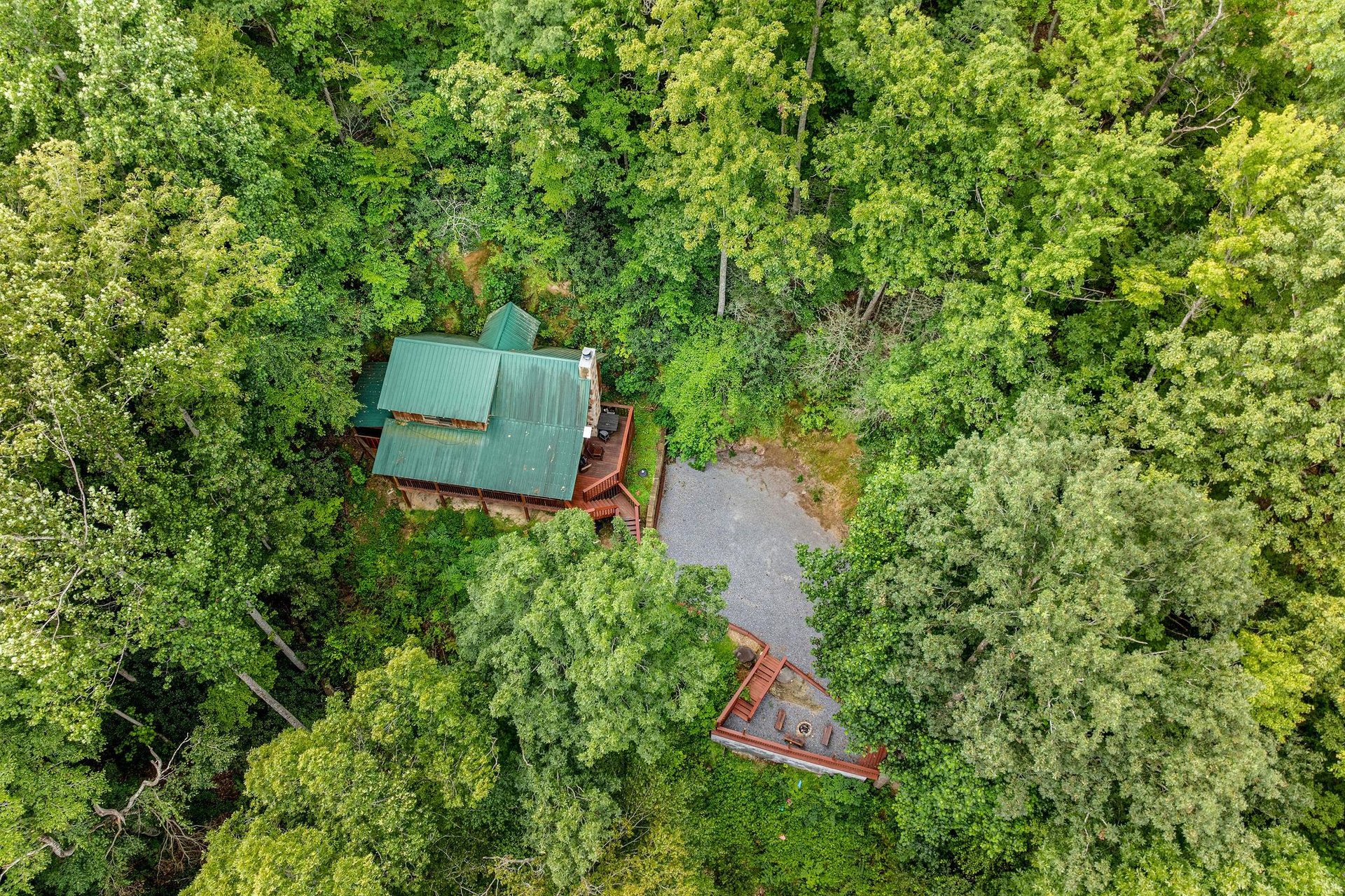 aerial view of Moonshiners Ridge