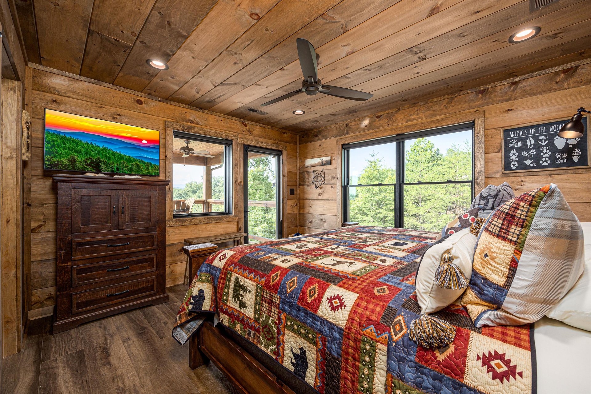 TV and access to Private Deck