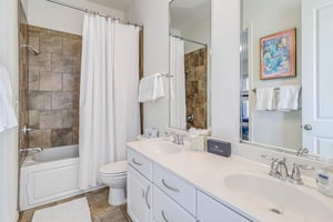 Jack and Jill Bathroom, 2nd Floor