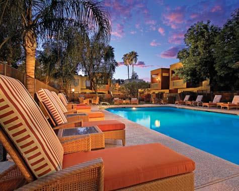 Heated community pool