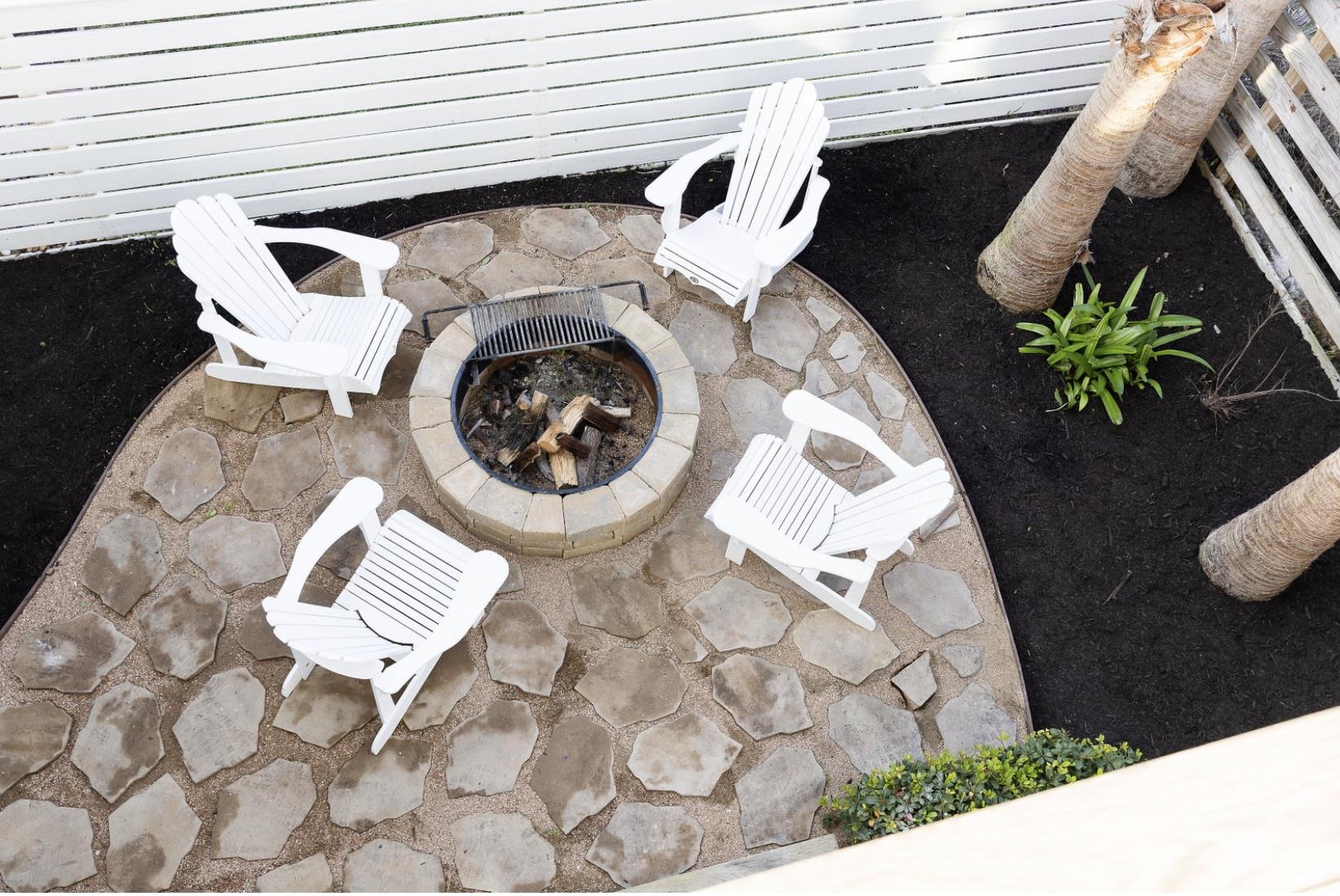 Fire Pit Seating, Backyard
