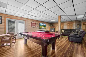 Pool TableTV Area