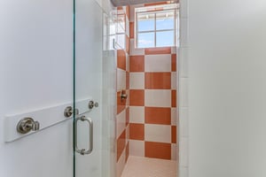 Bunk Room Bathroom with Two Showers, 2nd Floor