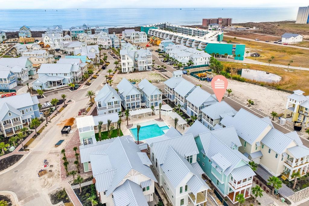 Unforgettable Villa, Aerial View Over Glow Pool  Gym