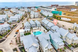 Unforgettable Villa, Aerial View Over Glow Pool  Gym