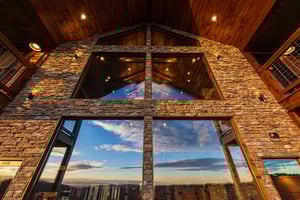 Living Room Floor to Ceiling Windows