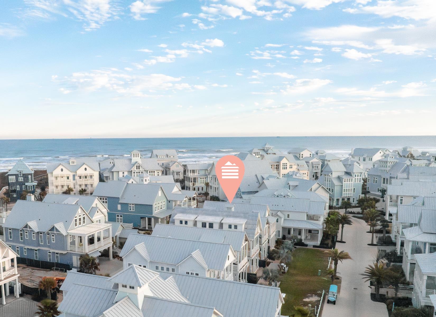 Aerial View, Location