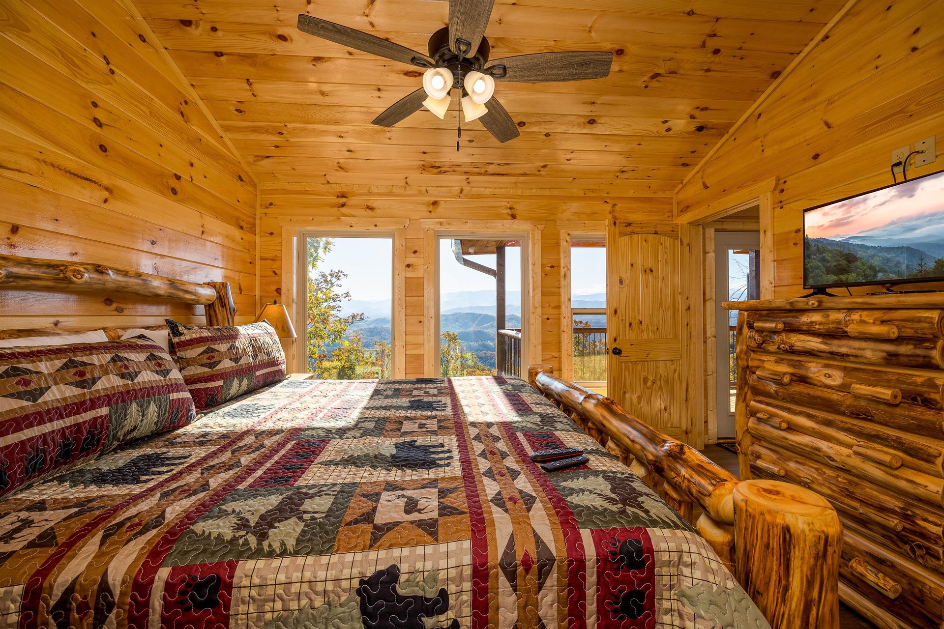 Upper king bedroom by game room