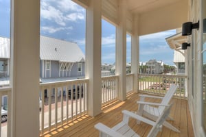 2nd Floor Rear Balcony