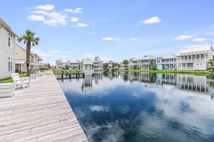 Lake Colby with Fishing Pavillion