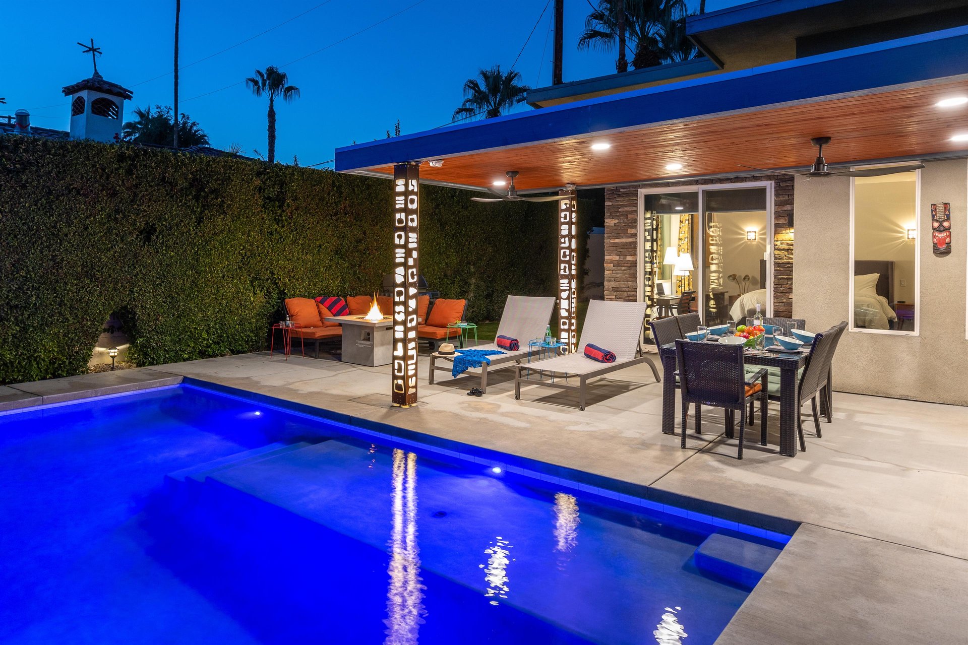 Swim under the stars