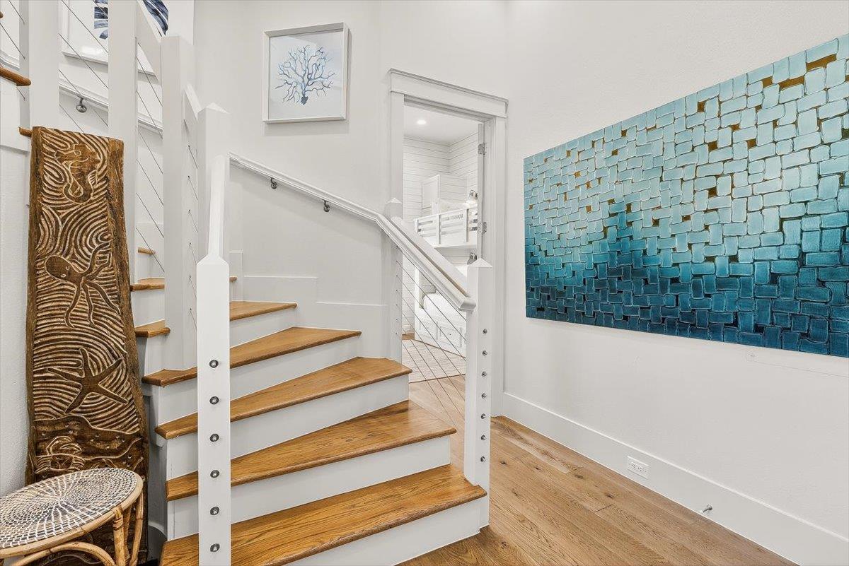 Stairs to Second Floor