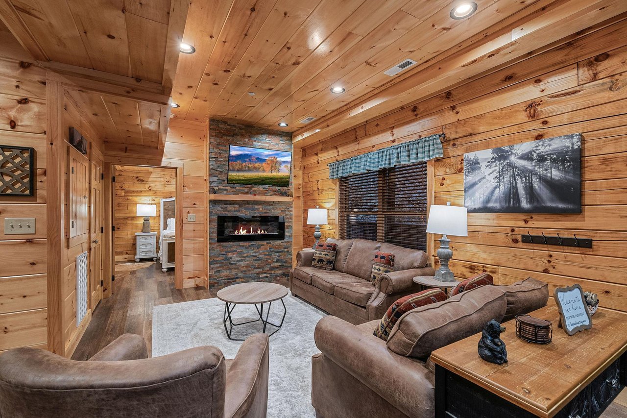 Living Room Fireplace Area