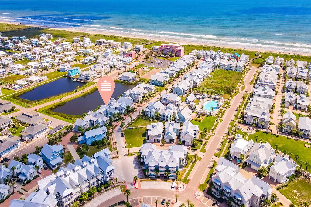 Casa Al Mare, Aerial View