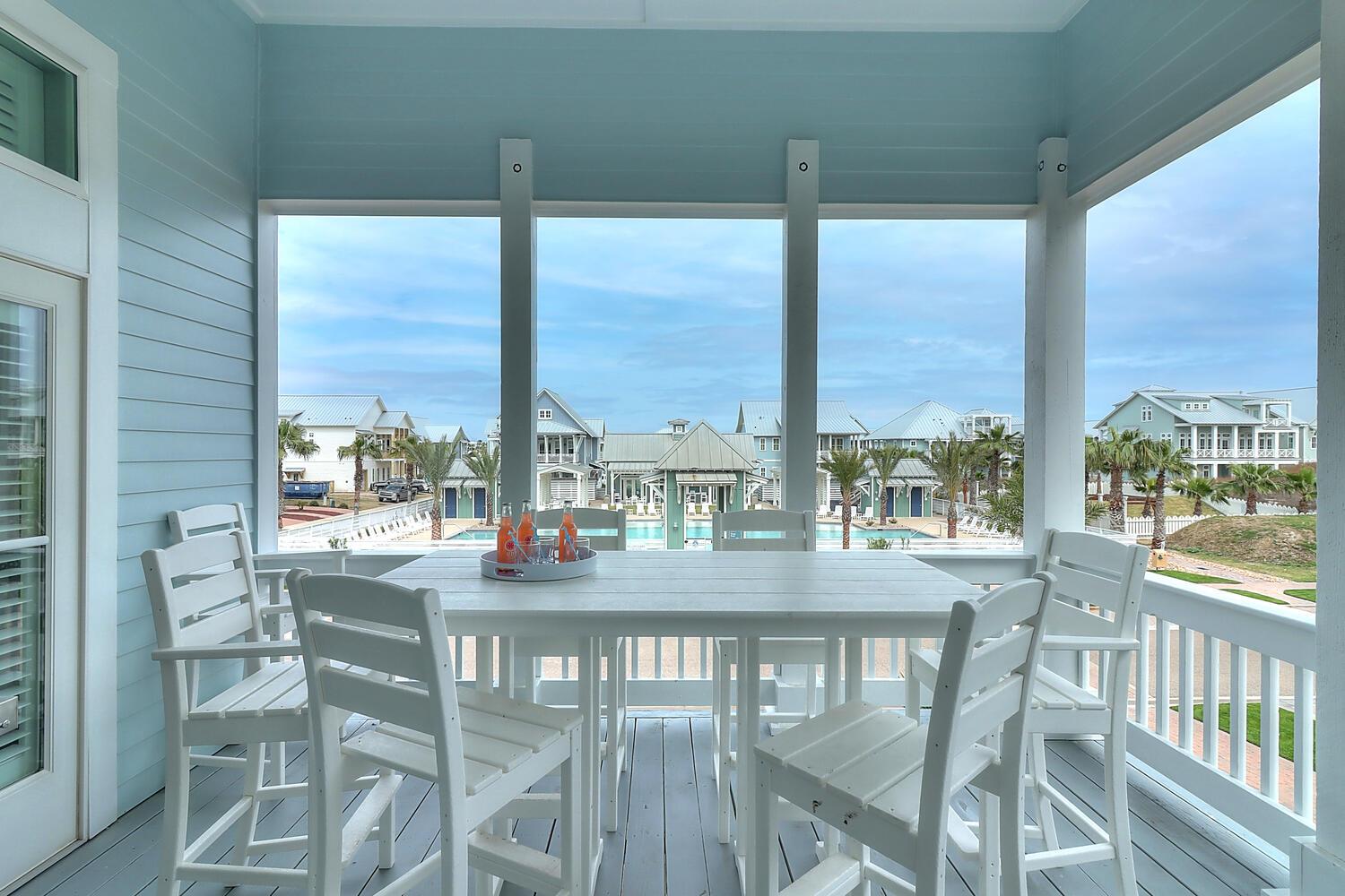 Front Balcony With Pool View, 2nd Floor