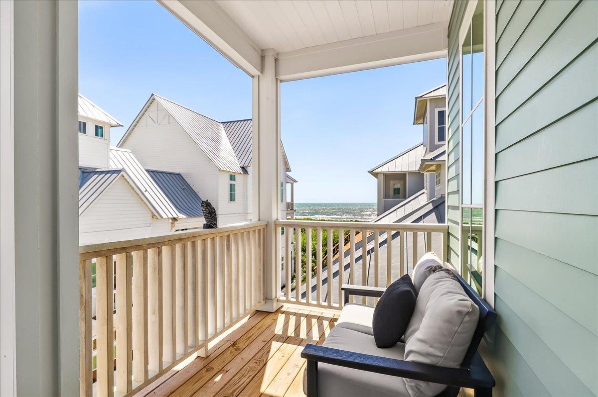 Balcony off Living Room, 3nd Floor