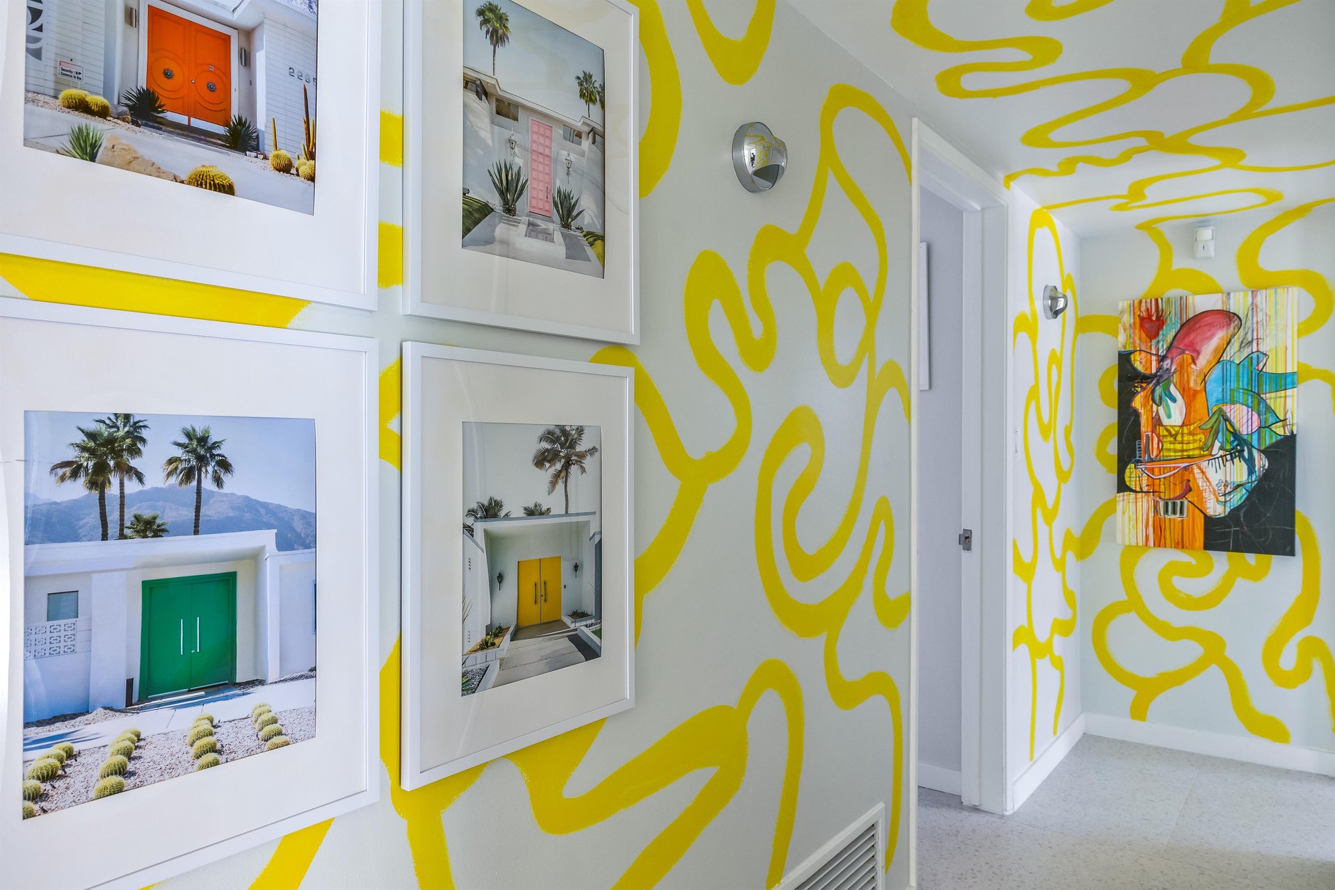 Trendy statement wall art