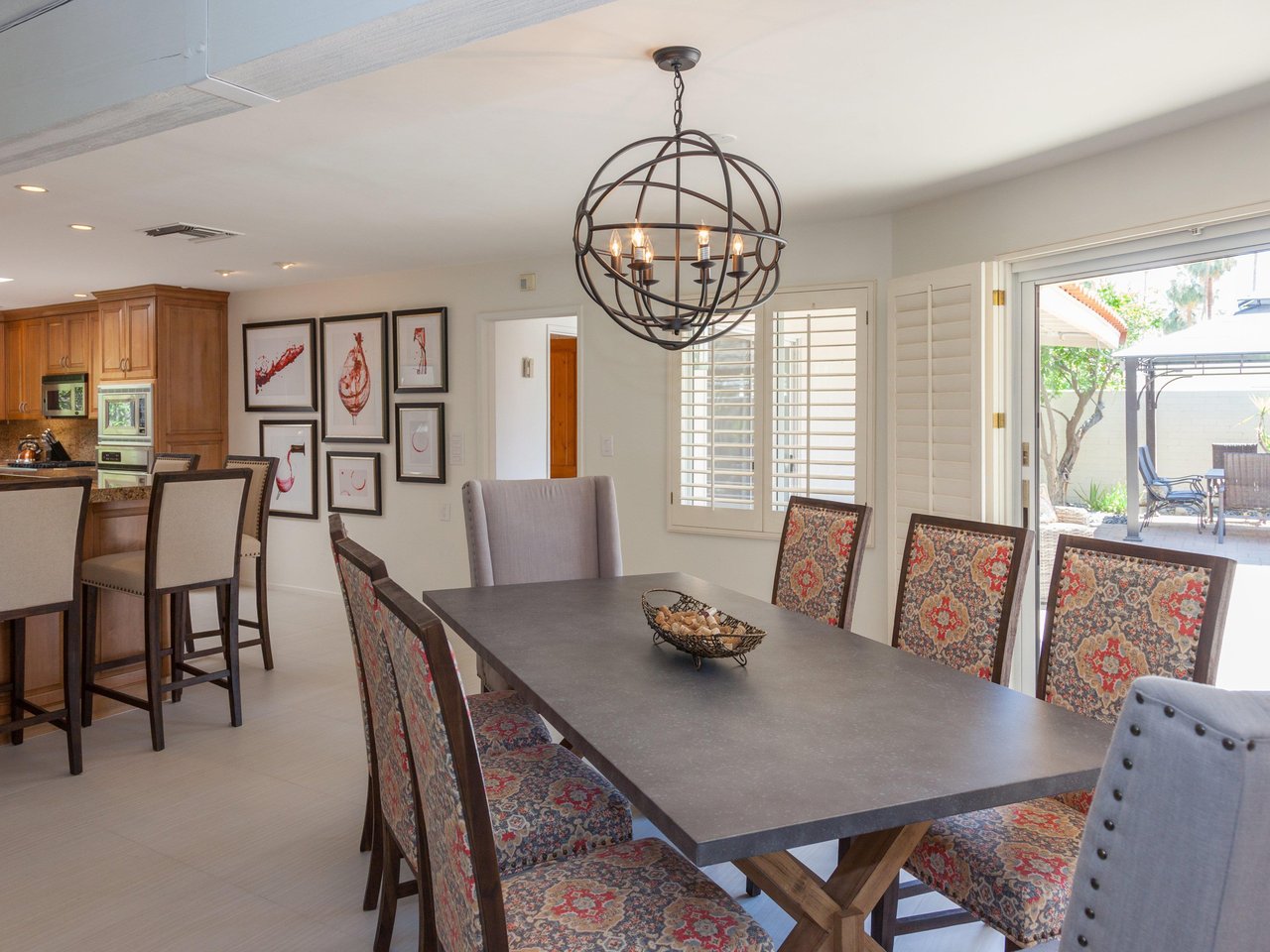Inside dining