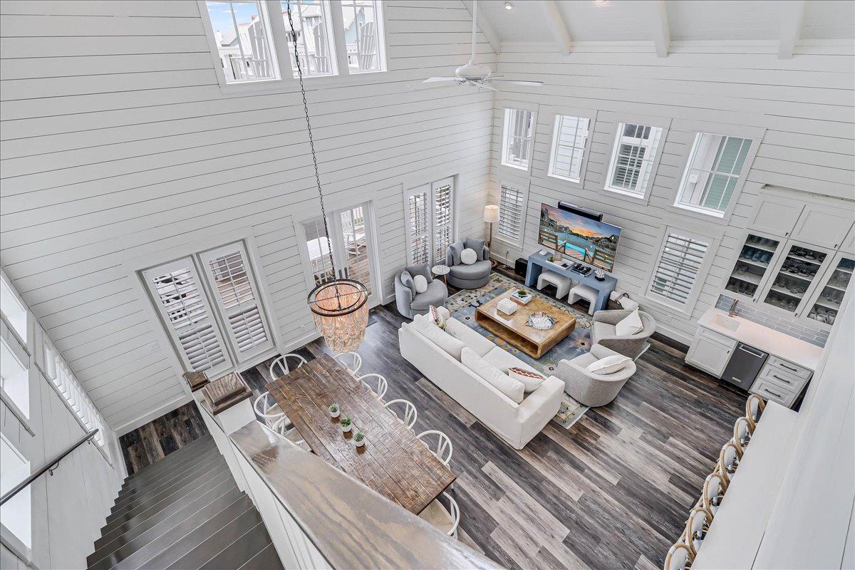 Main Gathering Space View From 3rd Floor