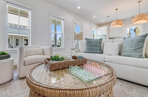 Living Area with Sleeper Sofa, 1st Floor