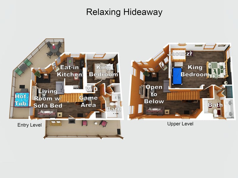 Relaxing Hideaway Floor Plan